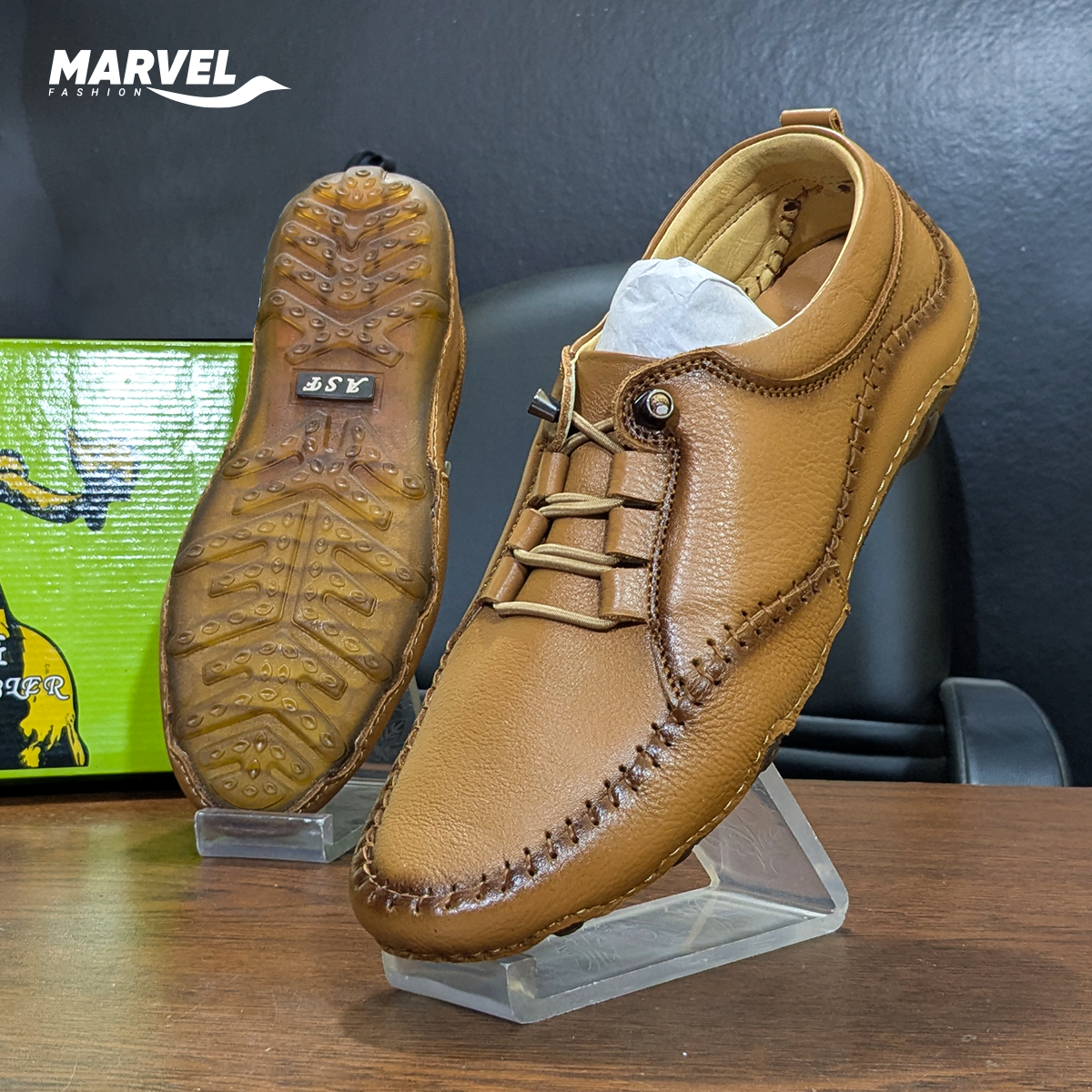 Authentic Lather Sacchi Loafer-SC01